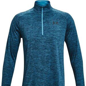 UNDER ARMOUR UA Men's Tech 2.0 1/2 Zip Light Pullover Long Sleeve Shirt- Size M